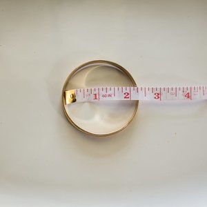 Vintage Monet Gold Tone Bangle Bracelet